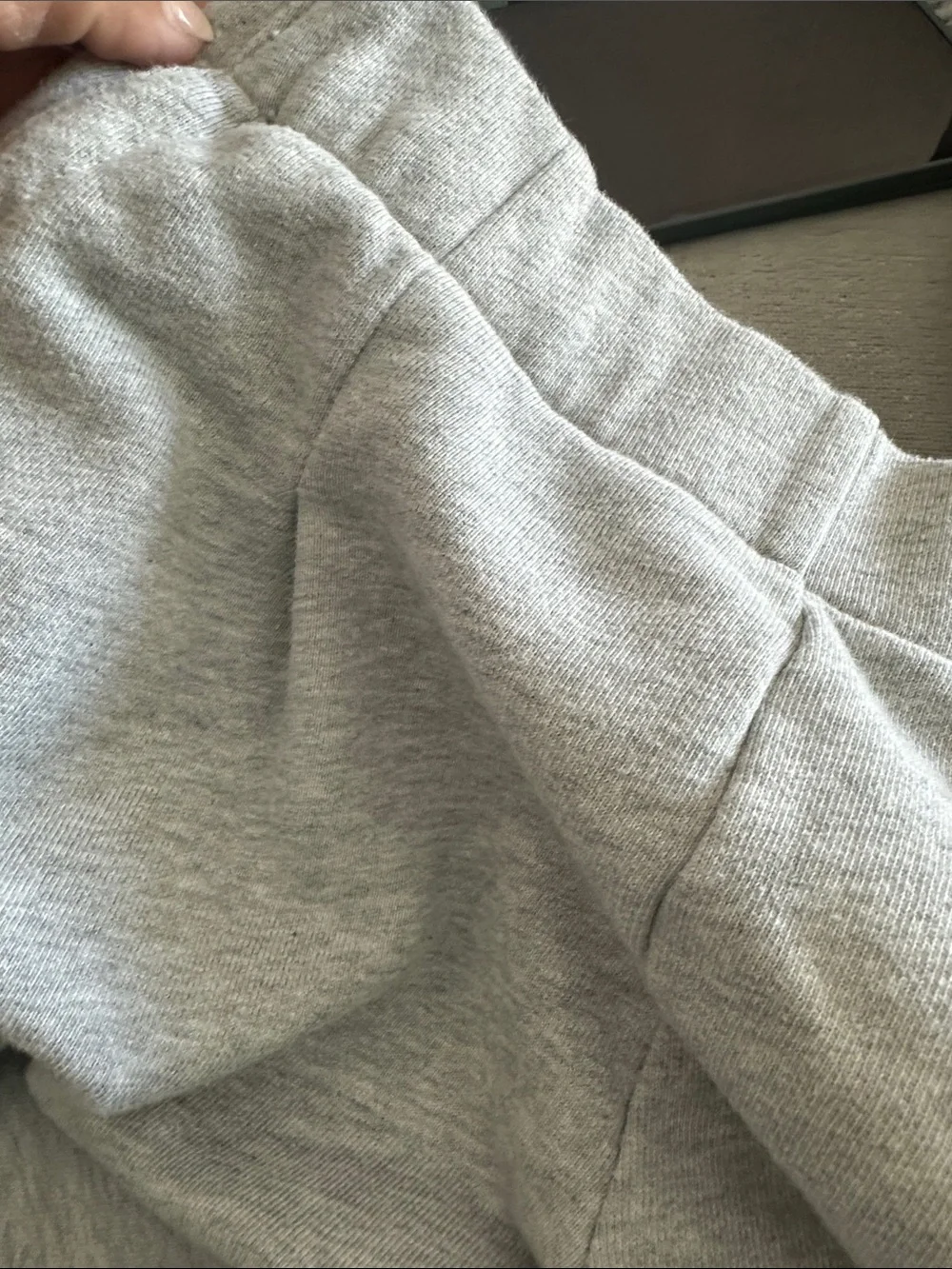 aerie Heather Light Gray Wide-Leg Lounge Pants S - Picture 6 of 7